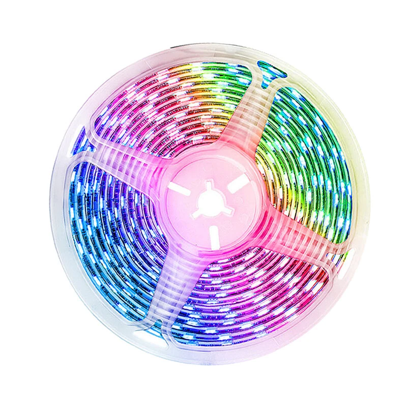 MOES Tuya WiFi Smart LED Strip Light RGB5050 16 Million Colors Music Sync Dimmable Timer Function Voice Control with Alexa Google Assistant — image 1