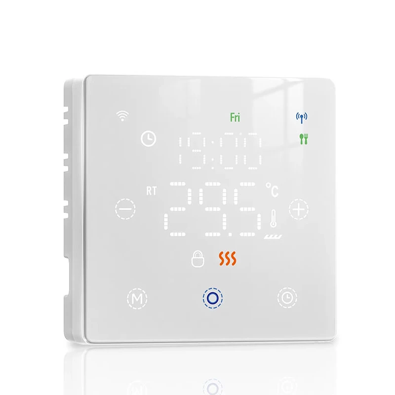 MOES Tuya WiFi/ZigBe Smart Thermostat Battery-Powered Thermoregulator Gas Boiler Temperature Controller by Alexa Google Home — view 9