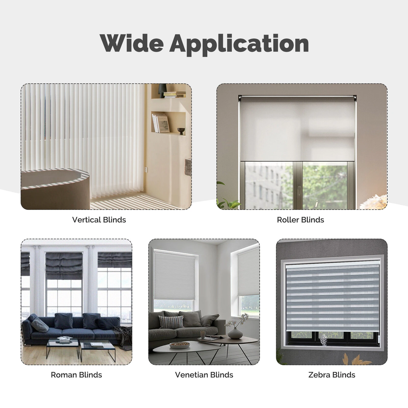 MOES WC301 Tuya WiFi Smart Shade Roller Blinds Motor Driver Electric Curtains Automation Pull Cord Chain String Work with Alexa Google Home Smart Life APP — view 7