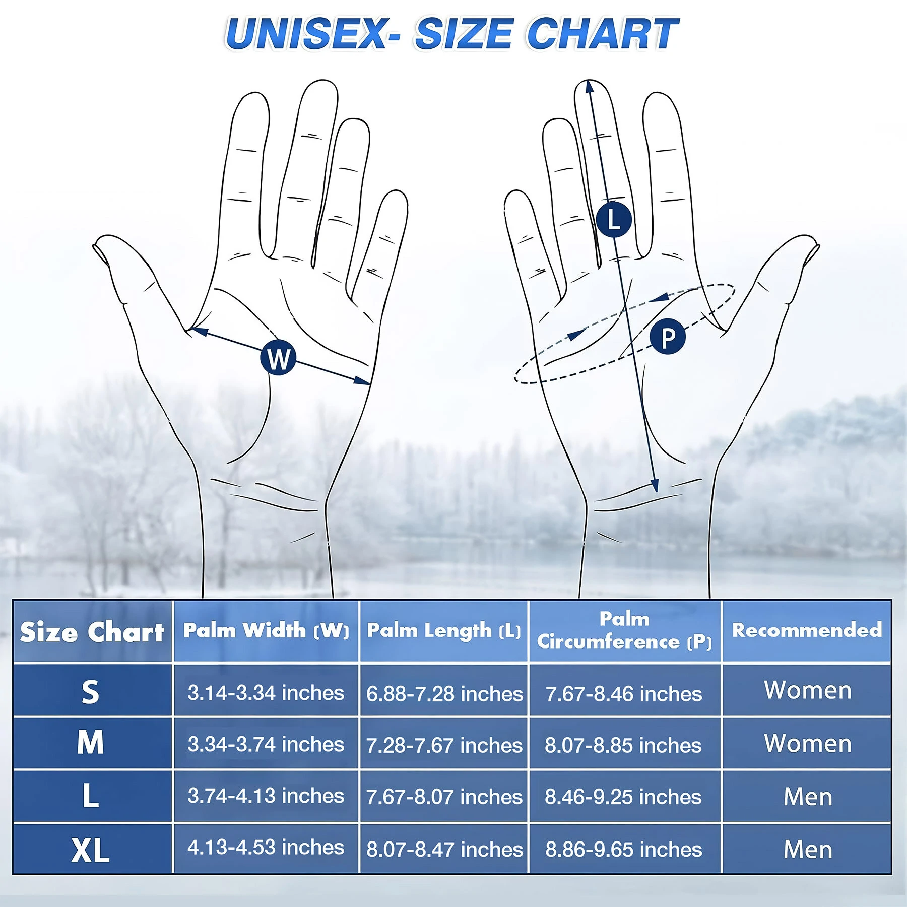 MOHOO Ski Gloves Winter Gloves Men Waterproof Warm Mittens for Women Snowboard Gloves Mittens for Winter — view 7