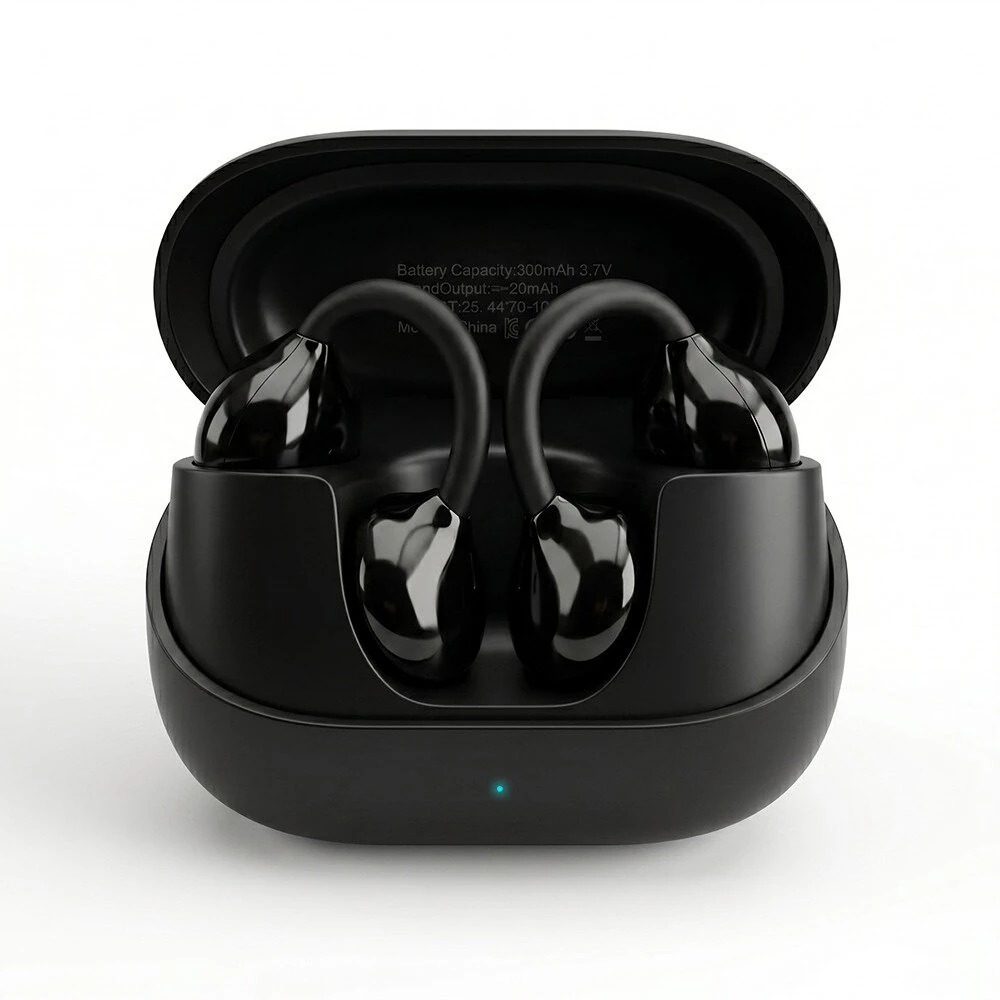 Monster AC235 TWS Earclips Wireless bluetooth 6.0 Earphone 13mm Peptide Membrane Speaker 360° Surround Stereo AI Simultaneous Interpretation Sports Headphones