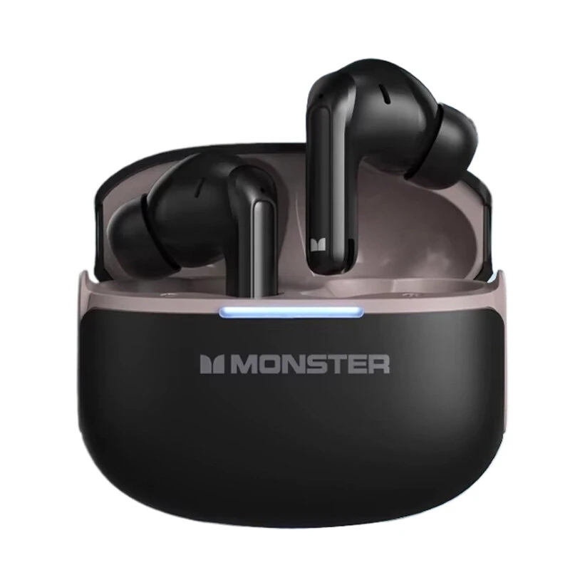 Monster D02 TWS Earbuds Wireless bluetooth V6.0 Earphone 4-Mic ENC Call Noise Cancelling 13mm Drivers 24H Playback Low Delay Sports Headphones — view 2