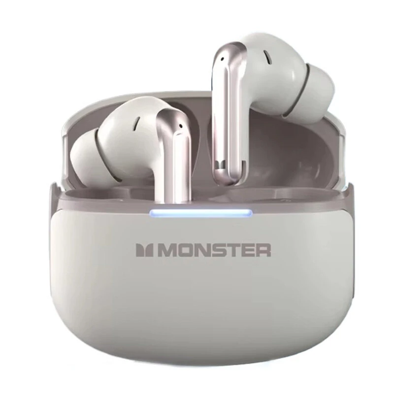 Monster D02 TWS Earbuds Wireless bluetooth V6.0 Earphone 4-Mic ENC Call Noise Cancelling 13mm Drivers 24H Playback Low Delay Sports Headphones — view 3