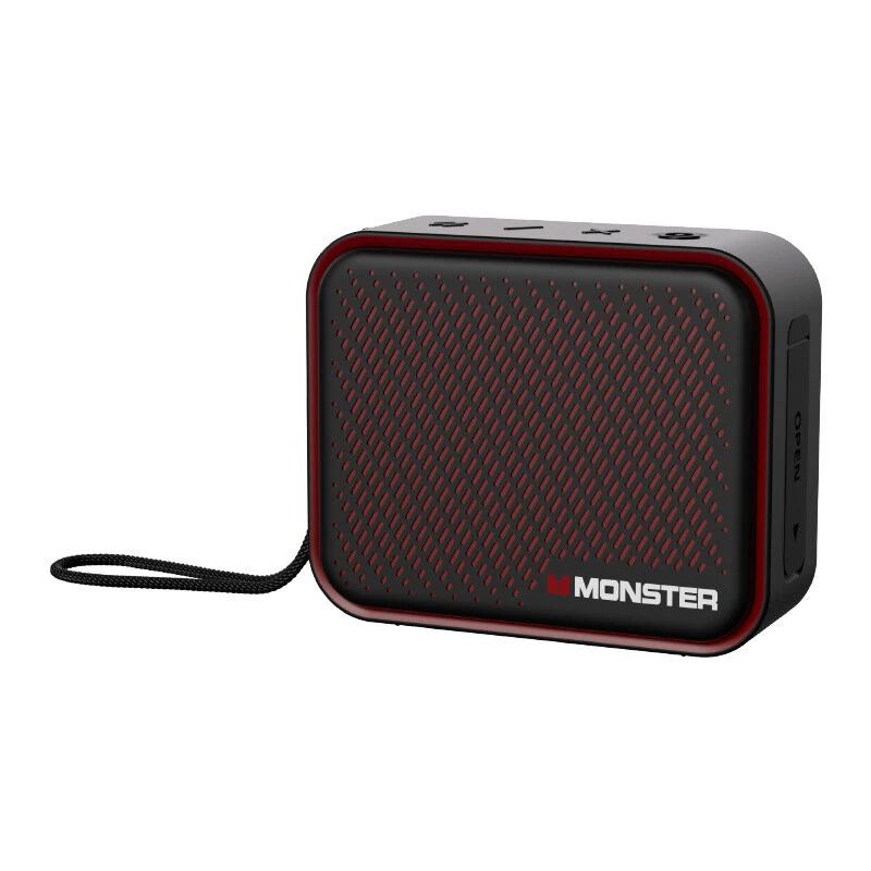 Monster DS01 Mini bluetooth V6.0 Speaker Portable Speaker Dual Sound Unit DSP Digital Audio TWS Pairing IP67 Waterproof Support TF Card Playback Mini Outdoors Subwoofer Speakers