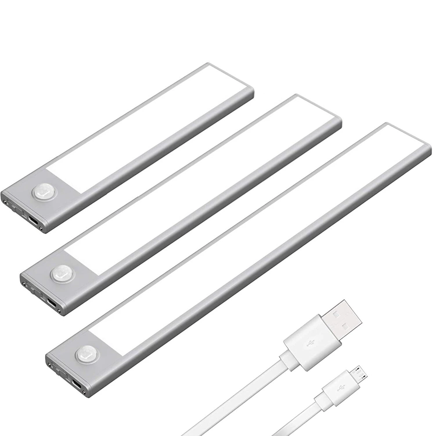 Motion Sensor Cabinet Light Rechargeable Night Light for Closets Cabinets Kitchens Cupboards — Motion