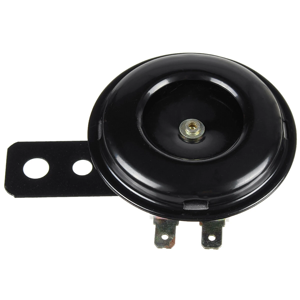 Motorcycle 12v universal compact black scooter moped dirt ATV bikes horn mount, brand new universal motorcycle horn. — view 4