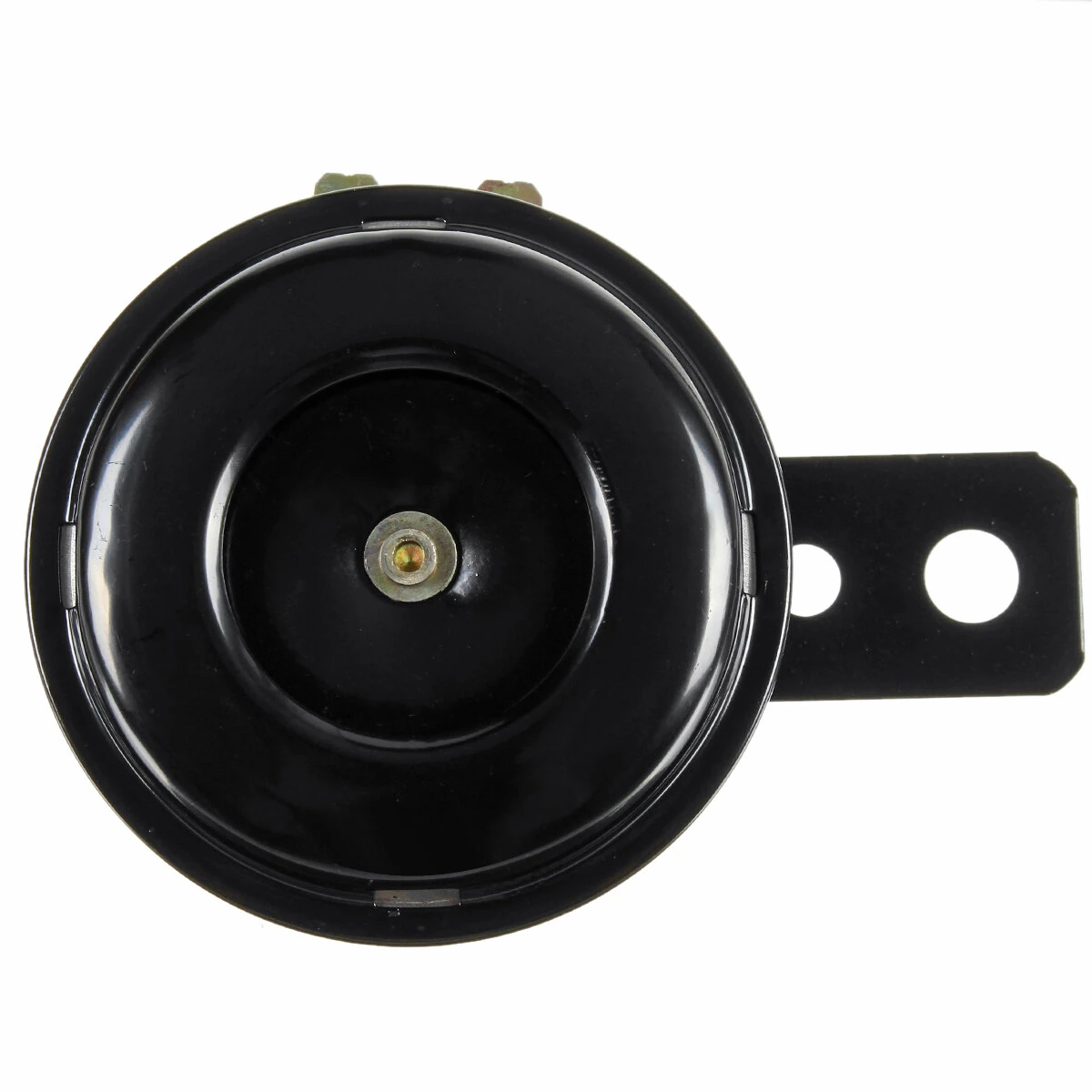 Motorcycle 12v universal compact black scooter moped dirt ATV bikes horn mount, brand new universal motorcycle horn. — view 5