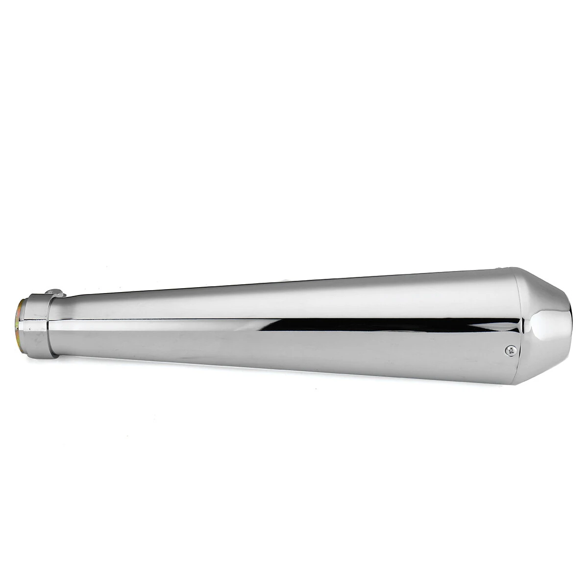 Motorcycle Cafe Racer Exhaust Muffler Pipe with Sliding Bracket Universal — view 3