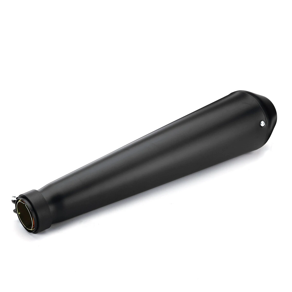 Motorcycle Cafe Racer Exhaust Muffler Pipe with Sliding Bracket Universal — view 5