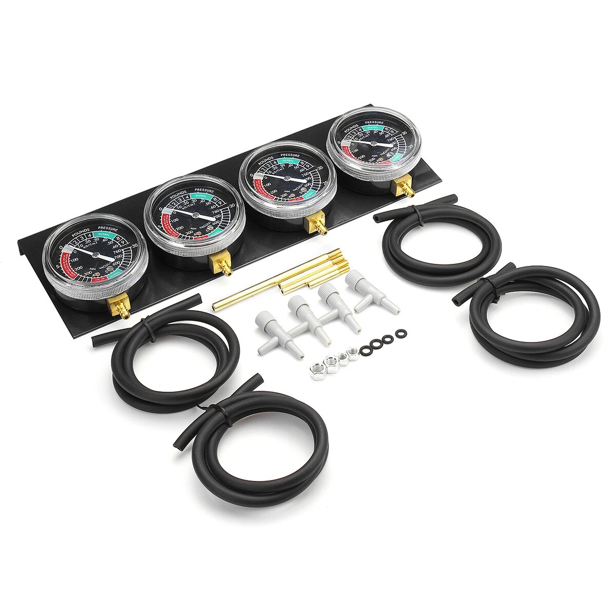 Motorcycle Carb Carburettor Fuel Vacuum Gauge Balancer Tool Set For 2 / 4 Cylind — view 3