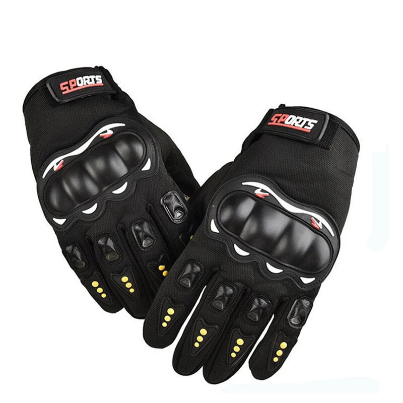 Motorcycle Gloves Breathable Full Finger Racing Hard Shell Gloves Outdoor Sports Protection Riding Cross Dirt Bike Gloves — view 8