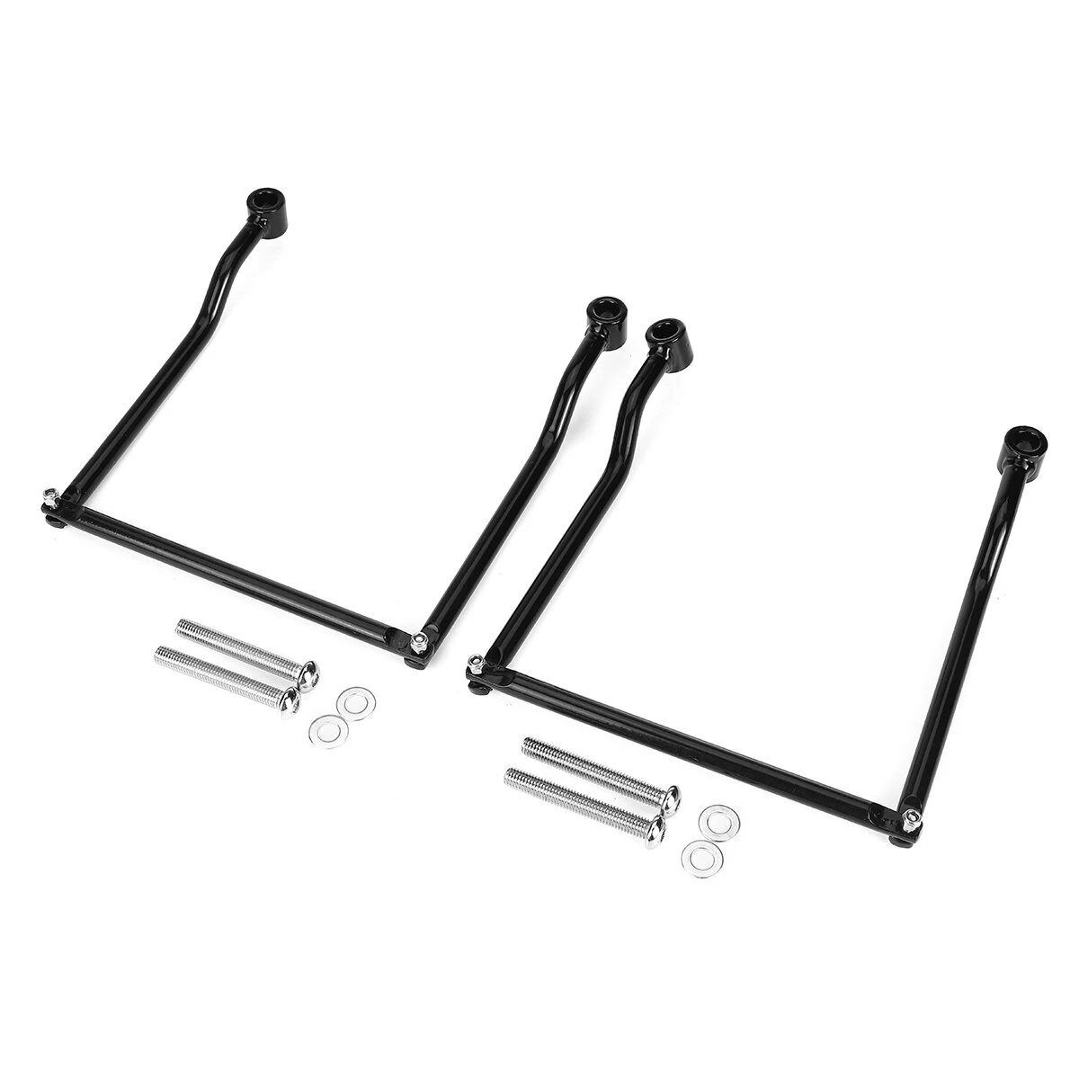 Motorcycle Saddle Bag Support Bars Mounts Bracket For Harley For Honda For Suzuki For Yamaha For Kawasaki — image 1