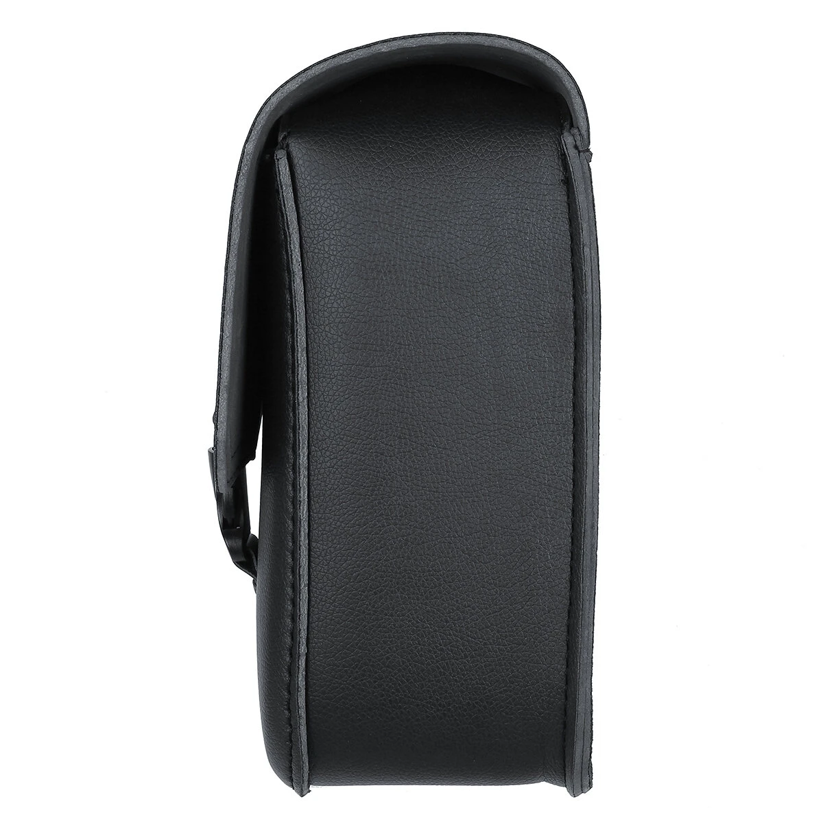 Motorcycle Saddlebags 3 Quick Release Buckle Black PU Leather Waterproof Univers — view 8