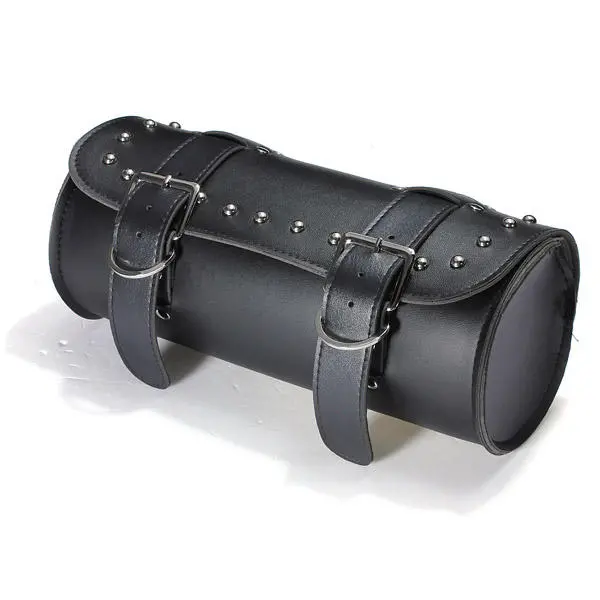 Motorcycle Scooter Tool Bag Saddle Bag Leather Storage — image 1