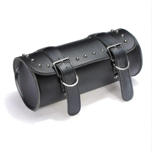 Motorcycle Scooter Tool Bag Saddle Bag Leather Storage — view 3