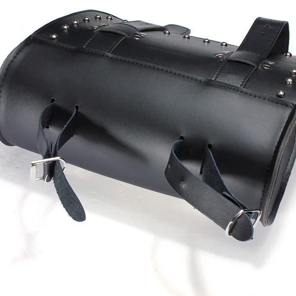 Motorcycle Scooter Tool Bag Saddle Bag Leather Storage — view 6