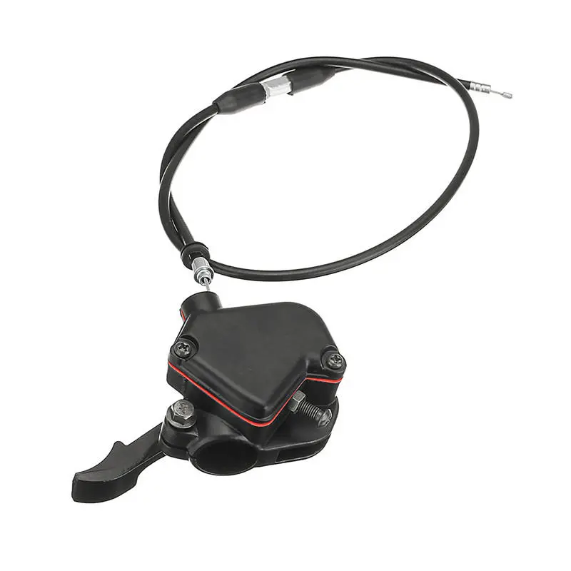 Motorcycle Thumb Throttle Accelerator+Cable 49cc 50cc 110cc 125cc ATV Quad Bike Buggy — view 5