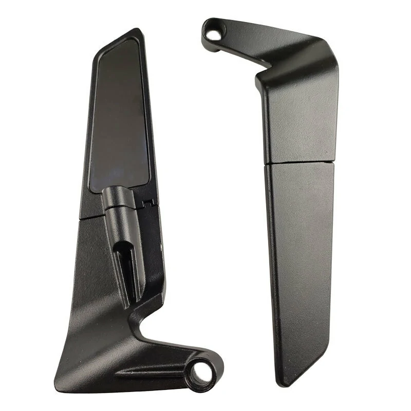 Motorcycle Wind Wing Side-Mirror Rear View Mirrors Side Rearview Reversing Mirror for Kawasaki/Yamaha/Suzuki ZH2 1000 2021-2023 — view 8