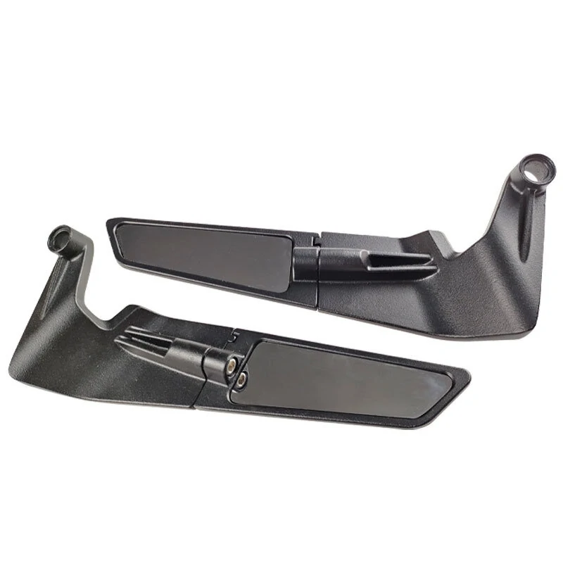 Motorcycle Wind Wing Side-Mirror Rear View Mirrors Side Rearview Reversing Mirror for Kawasaki/Yamaha/Suzuki ZH2 1000 2021-2023 — view 9