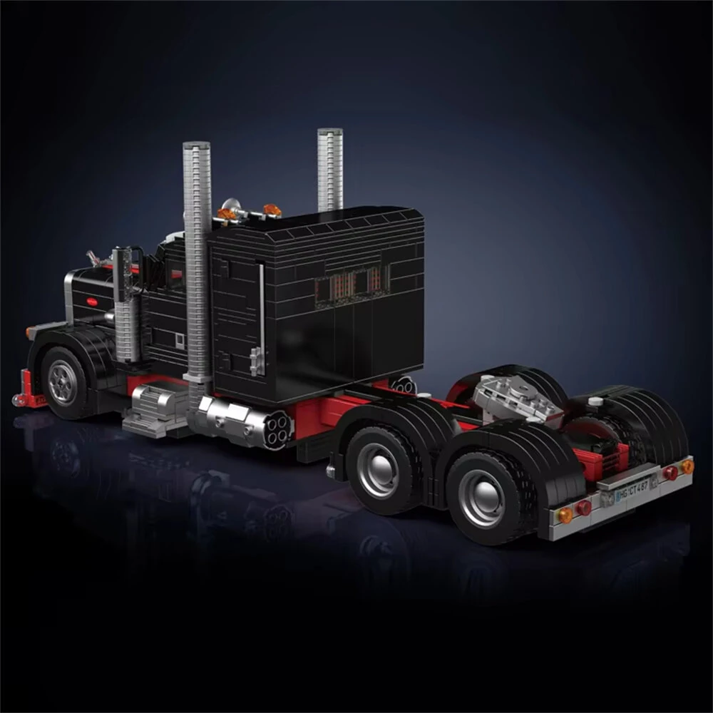 Mould King 10037 The American Truck Building Block Assembly Kit Car Brick Set New Technical Car Toys 1797PCS Kids Christmas Gift — view 6