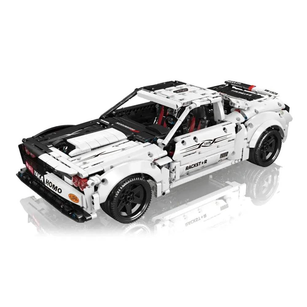Mould King 13128S 1/10 Remote Controlled Hellcat Muscle Super Car Motorized MOC Building Blocks 1805pcs DIY Assembly Bricks Kit Support APP Controlled for Adult Children Birthday Gift — image 1