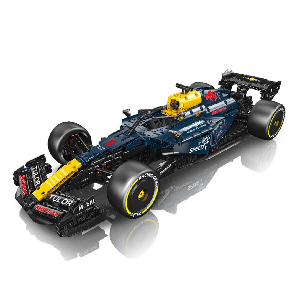 Mould King 13207 13208 1/8 Scale RB20 MCL Racing Car Model MOC Building Block Brick Assembly Kit Kids Boys Birthday Gift — view 4