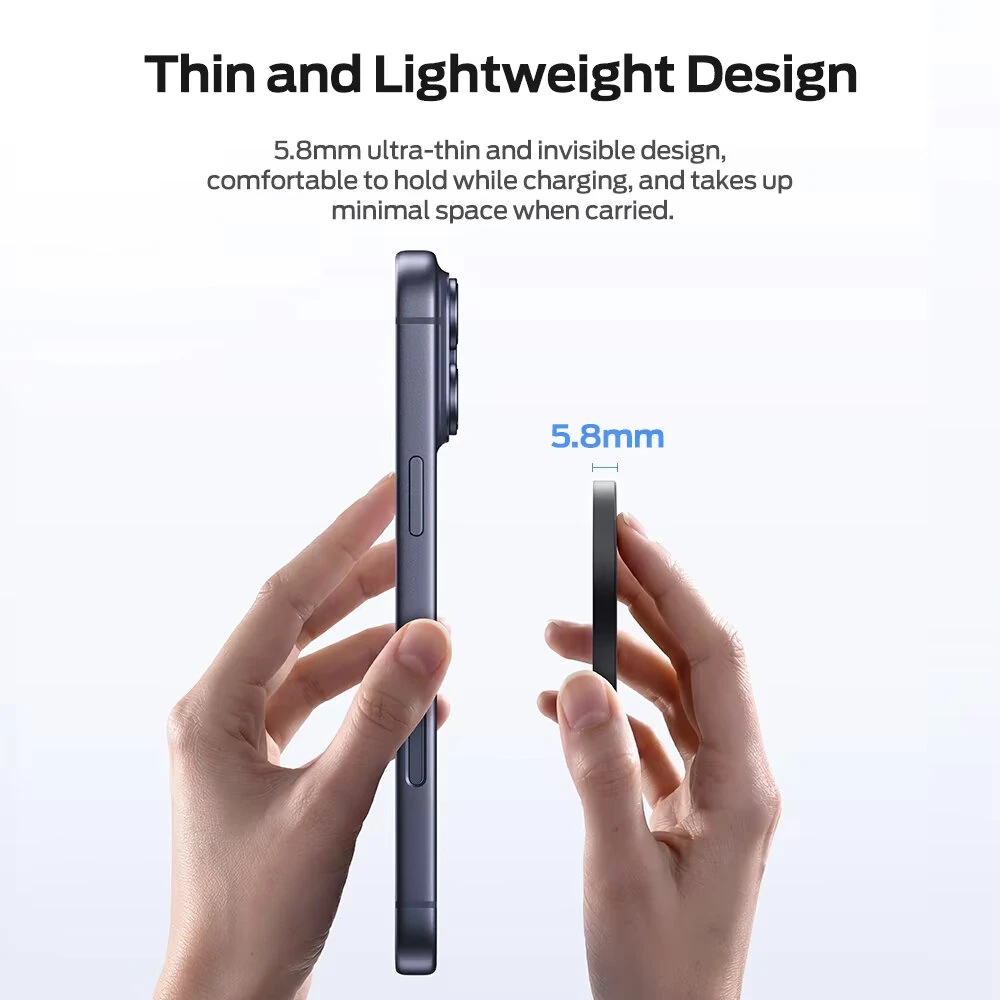 MOVESPEED W010 25W Magnetic Wireless Charger Fast Wireless Charging Pad for Smart Phones for 17 17Pro 16 Pro Max 15 14 for Huawei for Xiaomi for Airpods — view 5