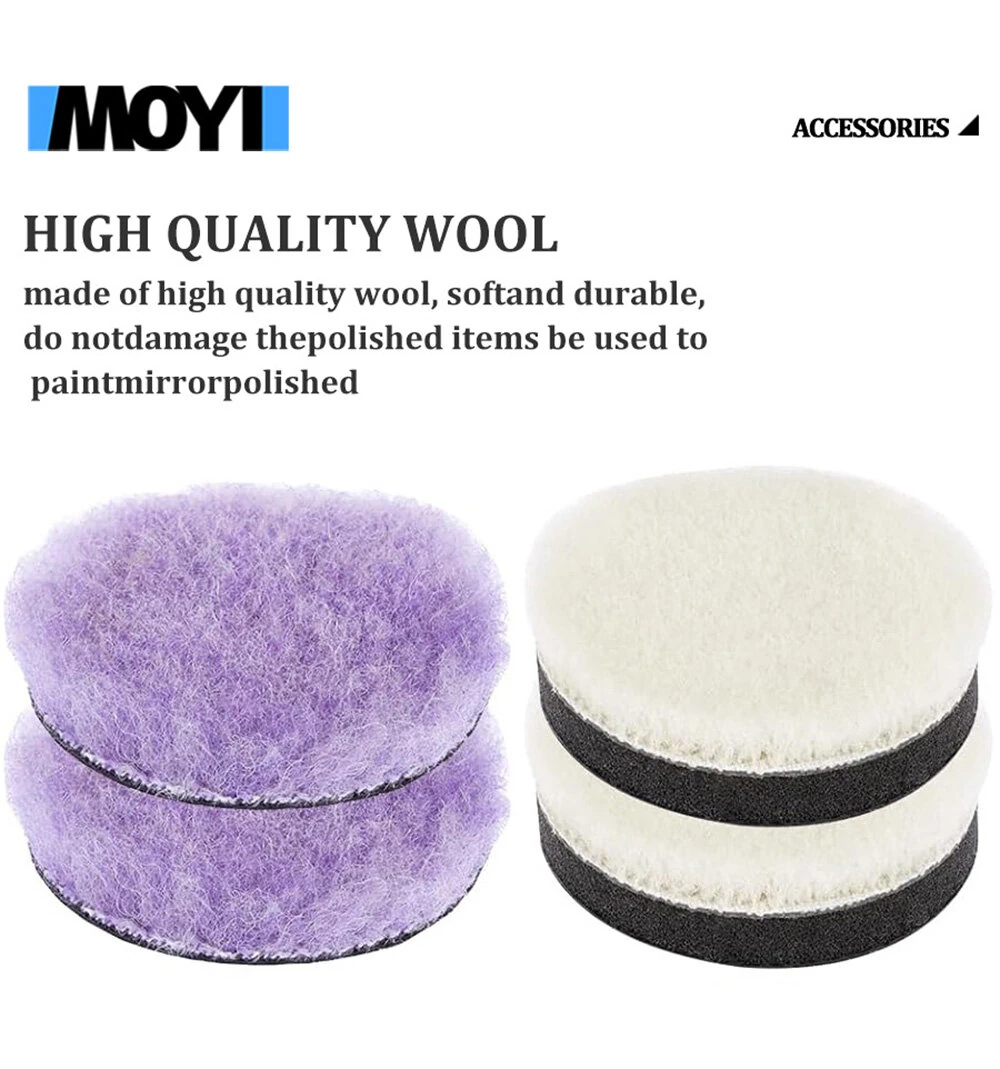 MOYI Portable Handheld Electric Polishing Machine Car Polishing Waxing Glaze Sealing Machine 5 Adjustable Speed Levels Car Polishing Maintenance — view 7
