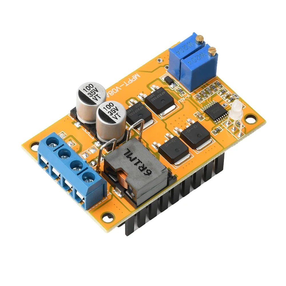 MPPT DC-DC Buck Converter 18V Solar Panel Controller Photovoltaic Charging Module Buck Voltage Regulator for Street Light Batteries — view 3