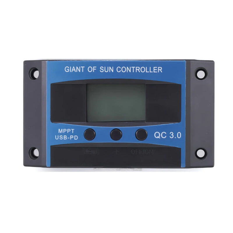 MPPT Solar Charge Controller 10A-100A with LCD Display for Lead-Acid and Lithium Batteries High Efficiency Maximizes Energy Harvest — image 1