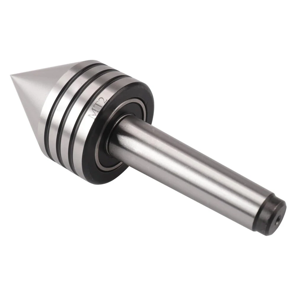 MT1 MT2 Tailstock Live Center HSS High Accuracy Wear Resistant 60 Degree Lathe Tailstock Accessories for CNC — view 2