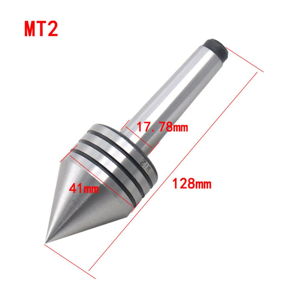 MT1 MT2 Tailstock Live Center HSS High Accuracy Wear Resistant 60 Degree Lathe Tailstock Accessories for CNC — view 6