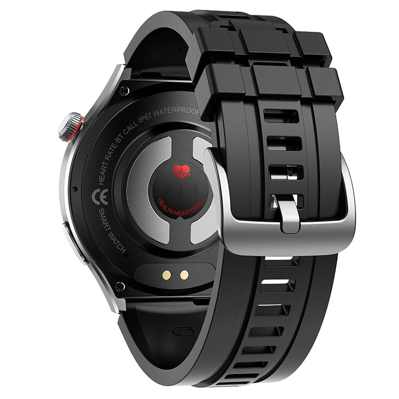 MT200 1.43-inch AMOLED Display ECG+PPG 440mAh Massive Battery IP67 Waterproof bluetooth Call Heart Rate Blood Pressure Blood Oxygen Monitor Sleep Monitoring Non-invasive Blood Glocose Measurement Multi-sport Modes Smart Watch — view 4
