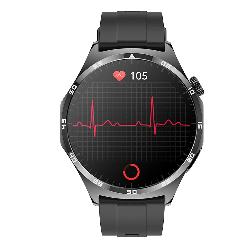 MT300 1.43-inch AMOLED Display PPG+ECG bluetooth Call Heart Rate Blood Pressure Blood Oxygen Monitor Sleep Monitoring Non-invasive Blood Glucose Measurement Multi-sport Modes IP67 Waterproof Smart Watch — view 2