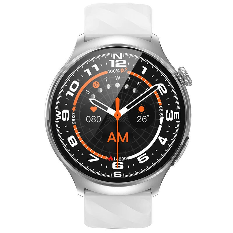 MT600 1.56-inch AMOLED Display ECG+PPG Voice Assistant One-click Micro Physical Examination bluetooth Call Heart Rate Blood Pressure Blood Oxygen Monitor Sleep Monitoring SOS Call Multi-sport Modes IP67 Waterproof Smart Watch — view 5
