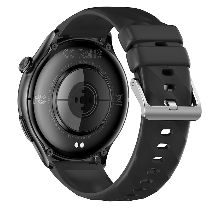 MT600 1.56-inch AMOLED Display ECG+PPG Voice Assistant One-click Micro Physical Examination bluetooth Call Heart Rate Blood Pressure Blood Oxygen Monitor Sleep Monitoring SOS Call Multi-sport Modes IP67 Waterproof Smart Watch — view 7