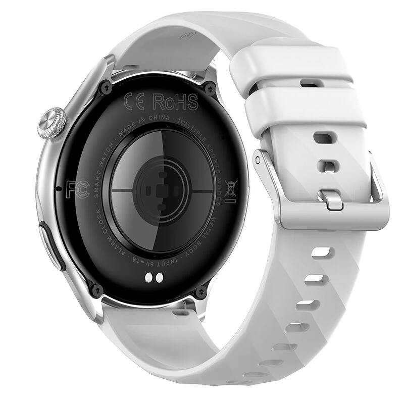 MT600 1.56-inch AMOLED Display ECG+PPG Voice Assistant One-click Micro Physical Examination bluetooth Call Heart Rate Blood Pressure Blood Oxygen Monitor Sleep Monitoring SOS Call Multi-sport Modes IP67 Waterproof Smart Watch — view 8