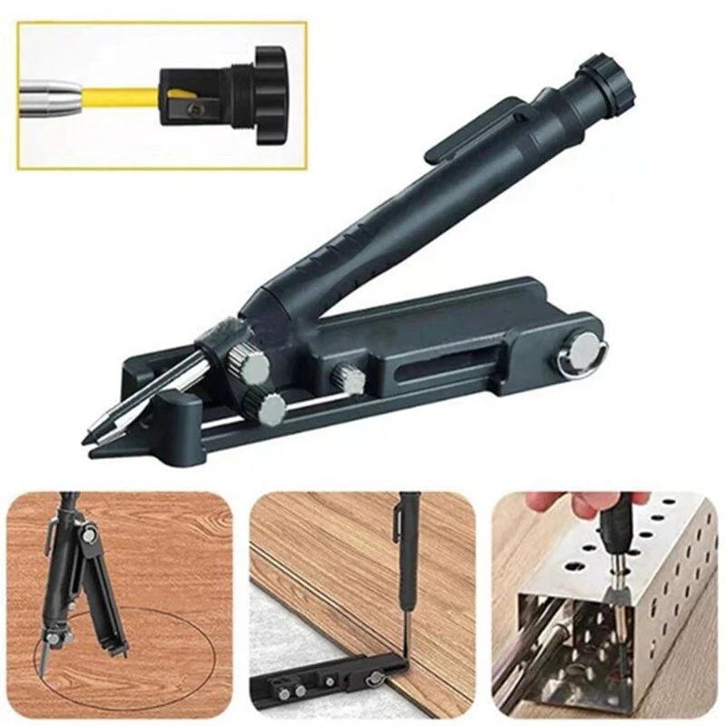 Multi-function Scribing Tool DIY Woodworking Adjustable Plastic/metal Profile Scribing Ruler Contour Gauge Scribe Compass Tool