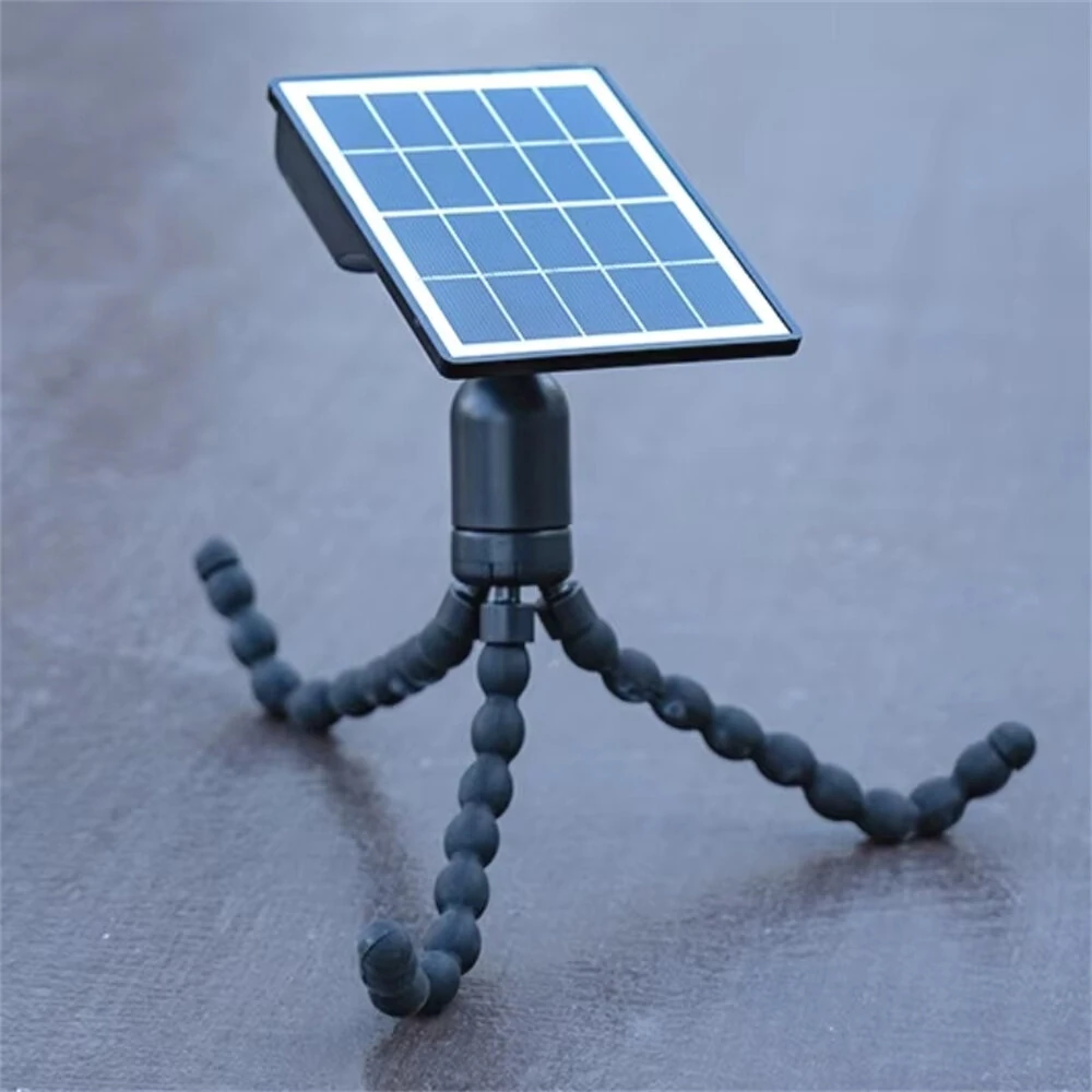 Multi-Use LED Solar Flood Light Waterproof Portable Wall Lamp Security Lights Clip Flexible Octopus Tripod Outdoor Garden Decorative Light — view 6