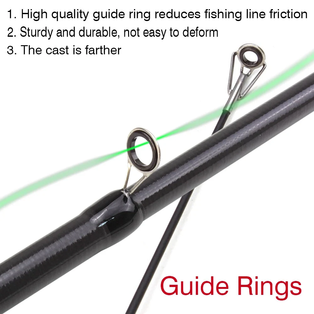 Multifunction 2.4-2.7M Portable Telescopic Fishing Rod Spinning Fishing Rod with DC3000 Fishing Reel for Various Fishing Scenes — view 6