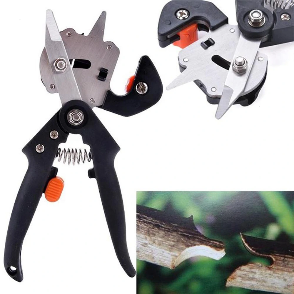 Multifunction Grafting Pruner Gardening Scissors Tree Garden Tools Grafting Shear Shears Fruit Tree Grafting Machine Seedling — view 5
