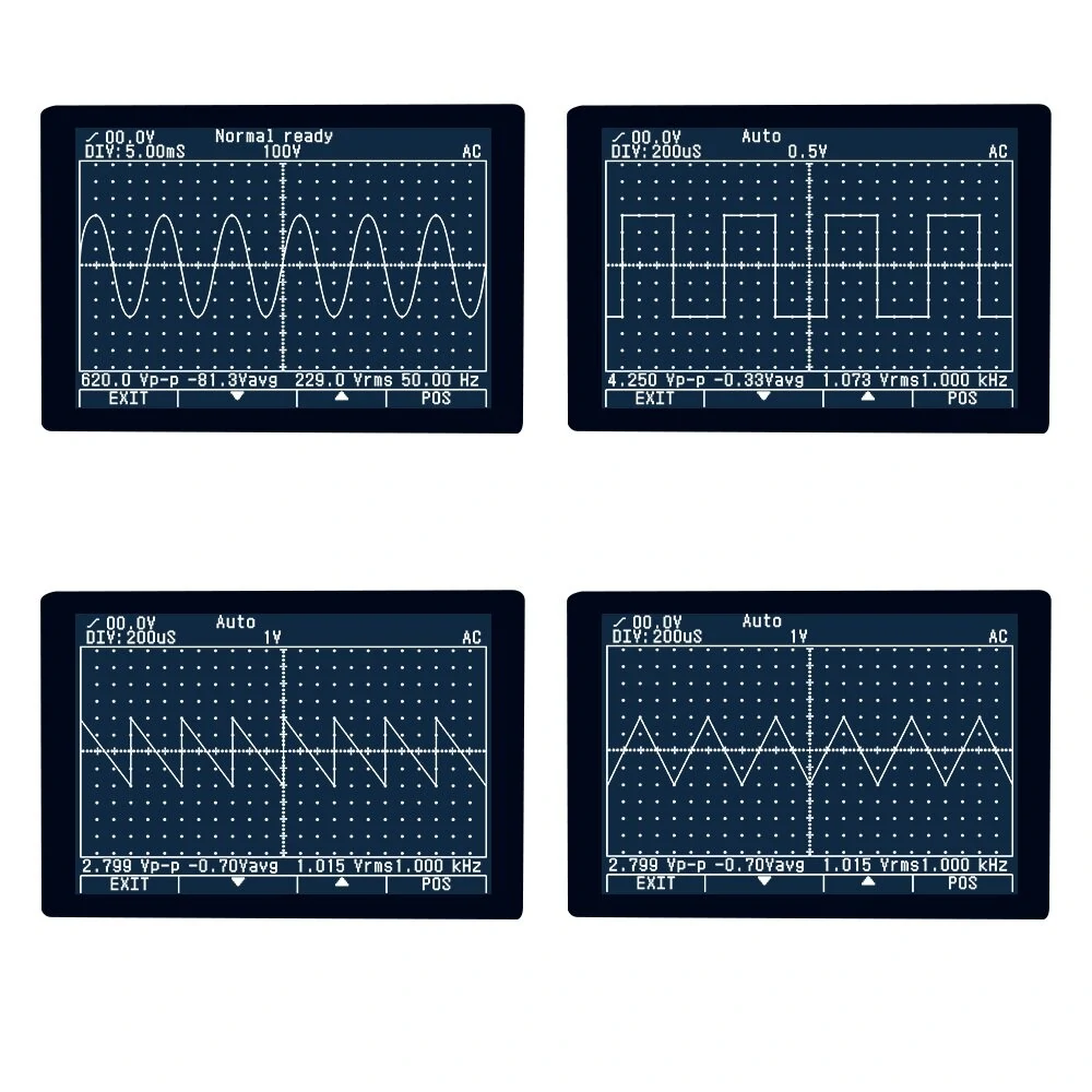MUSTOOL MDS8207 Intelligent 2 in 1 Digital 40MHz 200Msps/S Oscilloscope 6000 Counts True RMS Multimeter — view 7