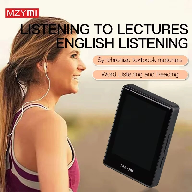 MZYMI S18 MP4 bluetooth Player 2.4 Inch Touch Screen Portable HiFi Stereo Music E-book Learning MP3 Walkman Built-in Speaker — view 5