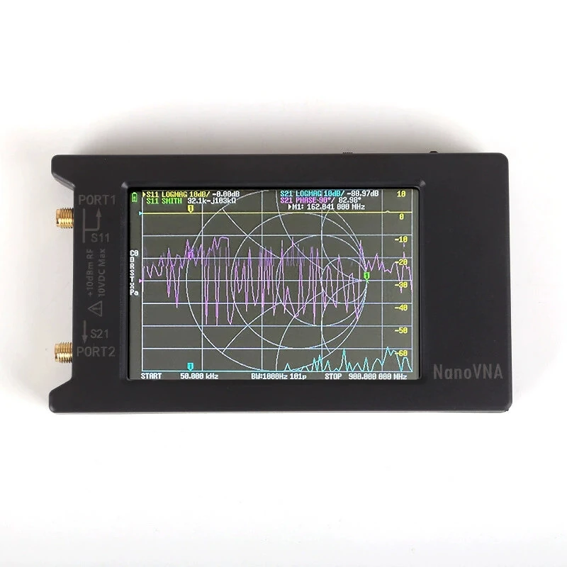 NanoVNA-H4 Vector Network Analyzer Shortwave Antenna Analyzer 10 kHz-1.5 GHz 3.95 Inch TFT USB Type-C HF VHF UHF MF — view 5