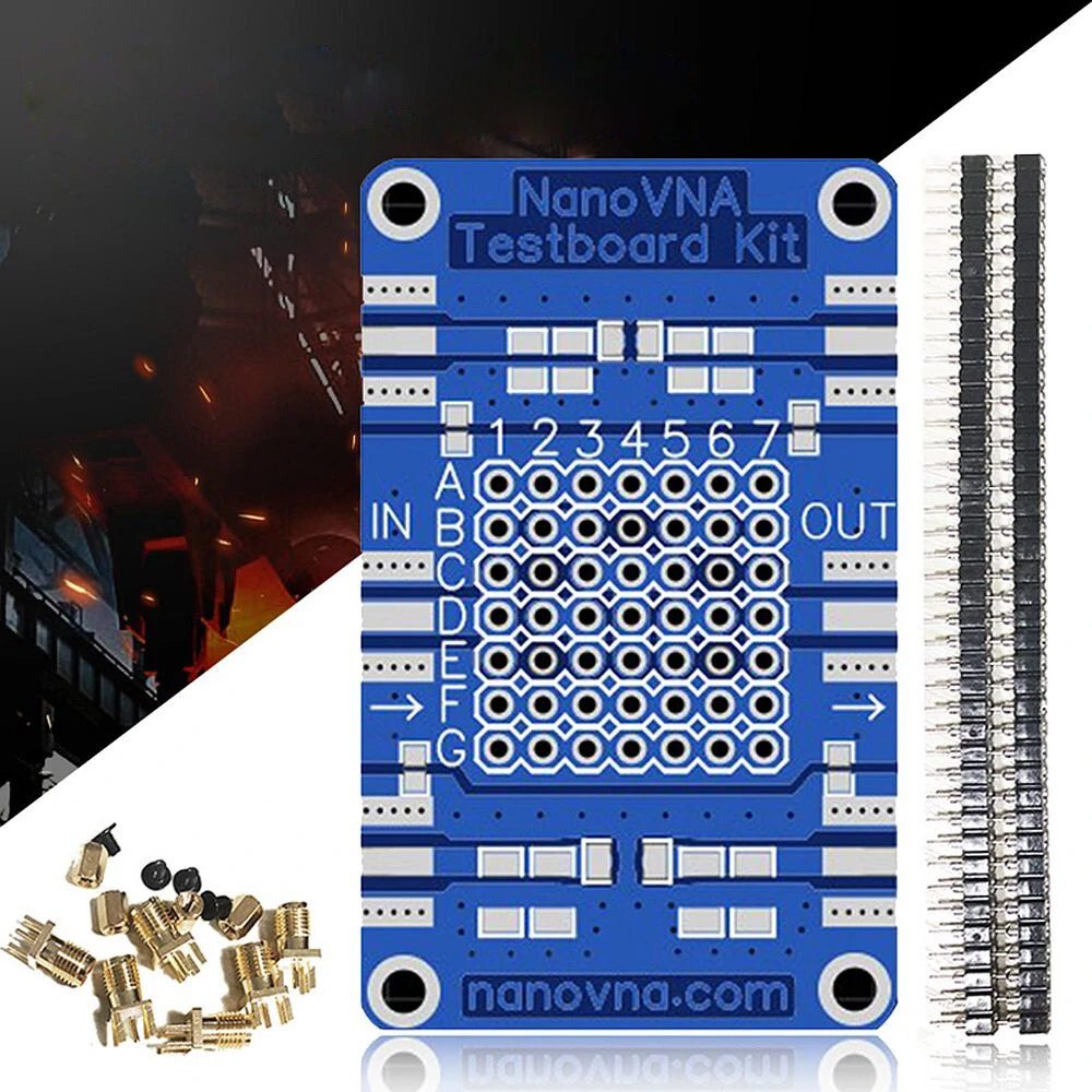 NanoVNA Testboard Kit VNA Vector Network Analysis Test Demo Board J8 — image 1