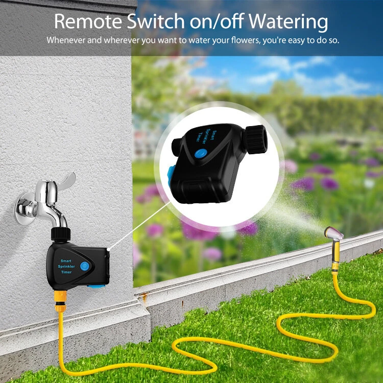 NEO Tuya Smart Wifi Irrigation Water System Automatic Agricultural Controller Smart Sprinklers Control for Garden Lawn — view 3