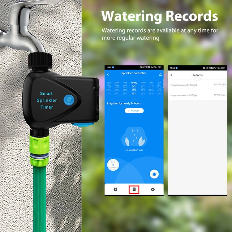 NEO Tuya Smart Wifi Irrigation Water System Automatic Agricultural Controller Smart Sprinklers Control for Garden Lawn — view 5