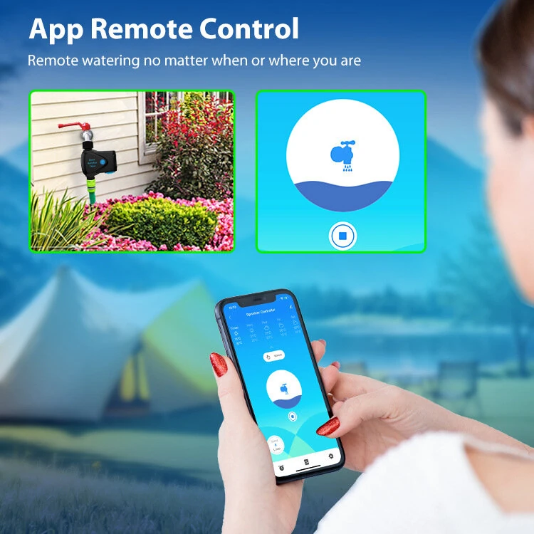 NEO Tuya Smart Wifi Irrigation Water System Automatic Agricultural Controller Smart Sprinklers Control for Garden Lawn — view 6