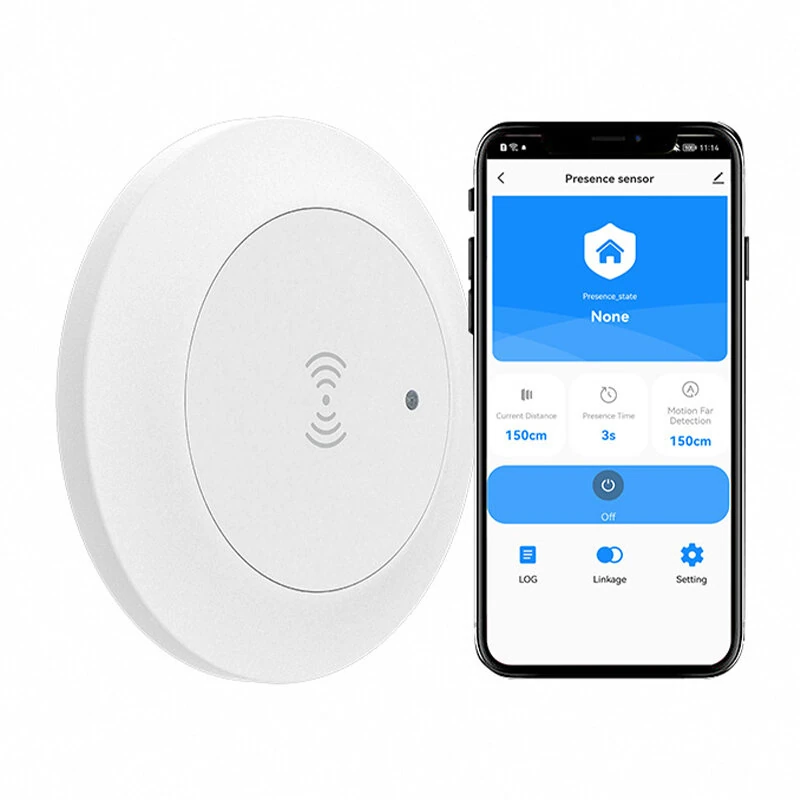 NEO Tuya WiFi 24G MmWave Radar Smart Human Presence Sensor with Illumination Detector Support Wired Light Switch 95-250V — view 7