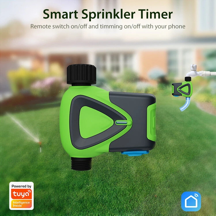 NEO Tuya WiFi Smart Sprinklers Timer Hose Timer 1 Outlet Irrigation Hose Timer Waterproof Smart Watering APP Remote for Lawns Garden — view 4
